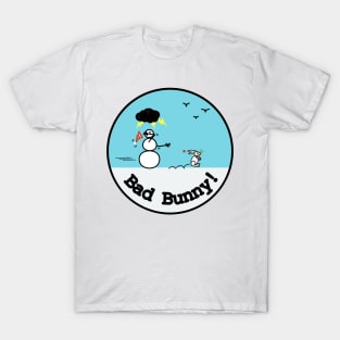 Frosty the Snowman and Bunny T-Shirt